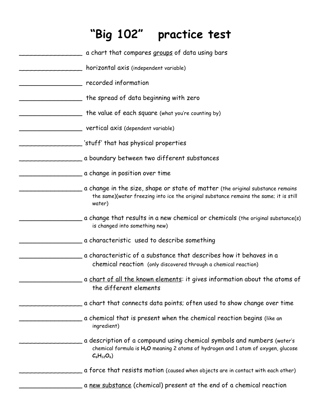 ______A Chart That Compares Groups of Data Using Bars