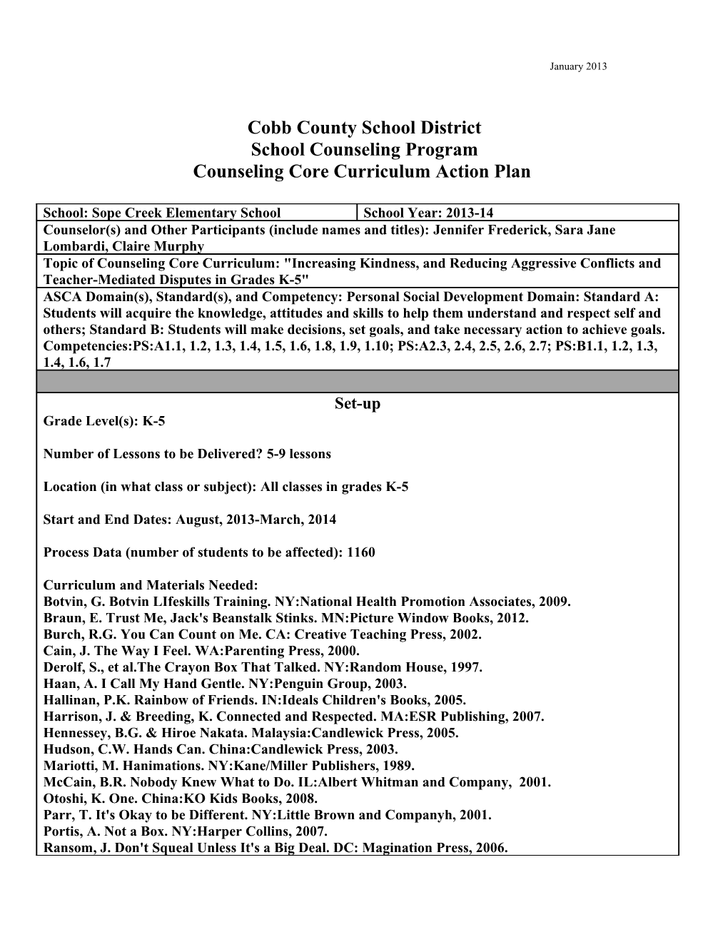 Closing the Gap Summary of Findings