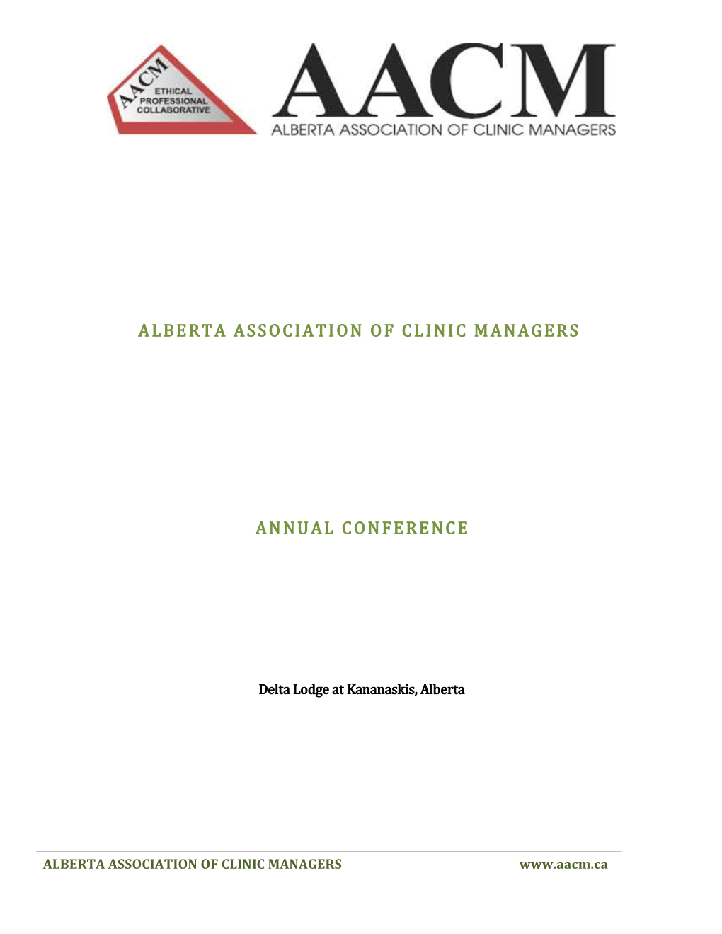 Alberta Association of Clinic Managers