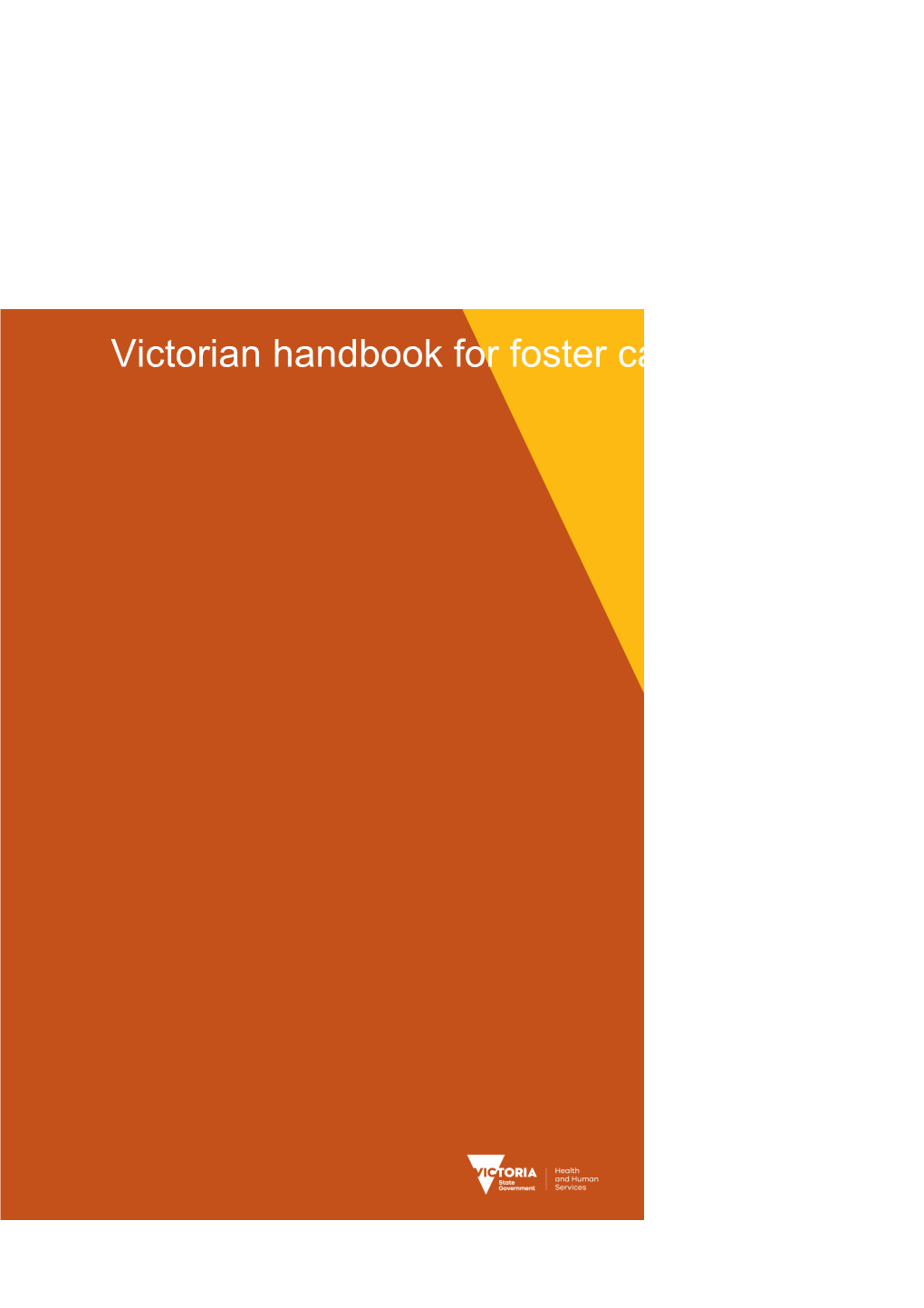 Victorian Handbook for Foster Carers