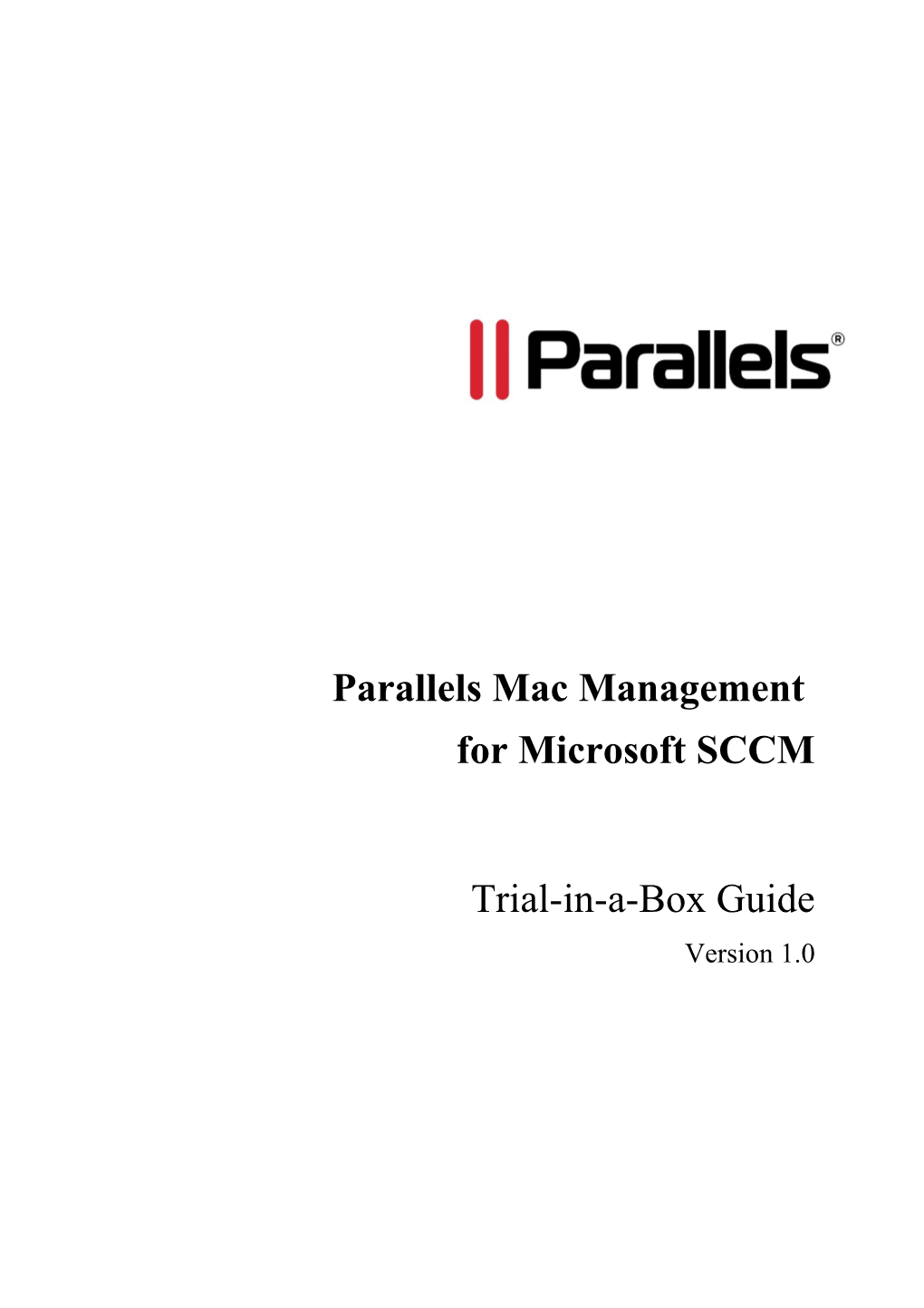 For Microsoft SCCM Trial-In-A-Box Guide