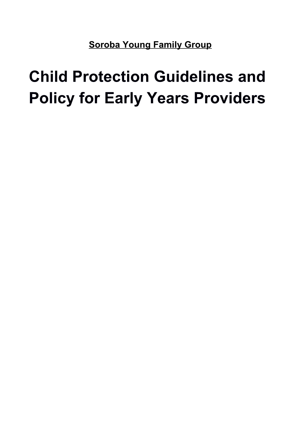 Whistleblowing Policy and Procedural Guidance