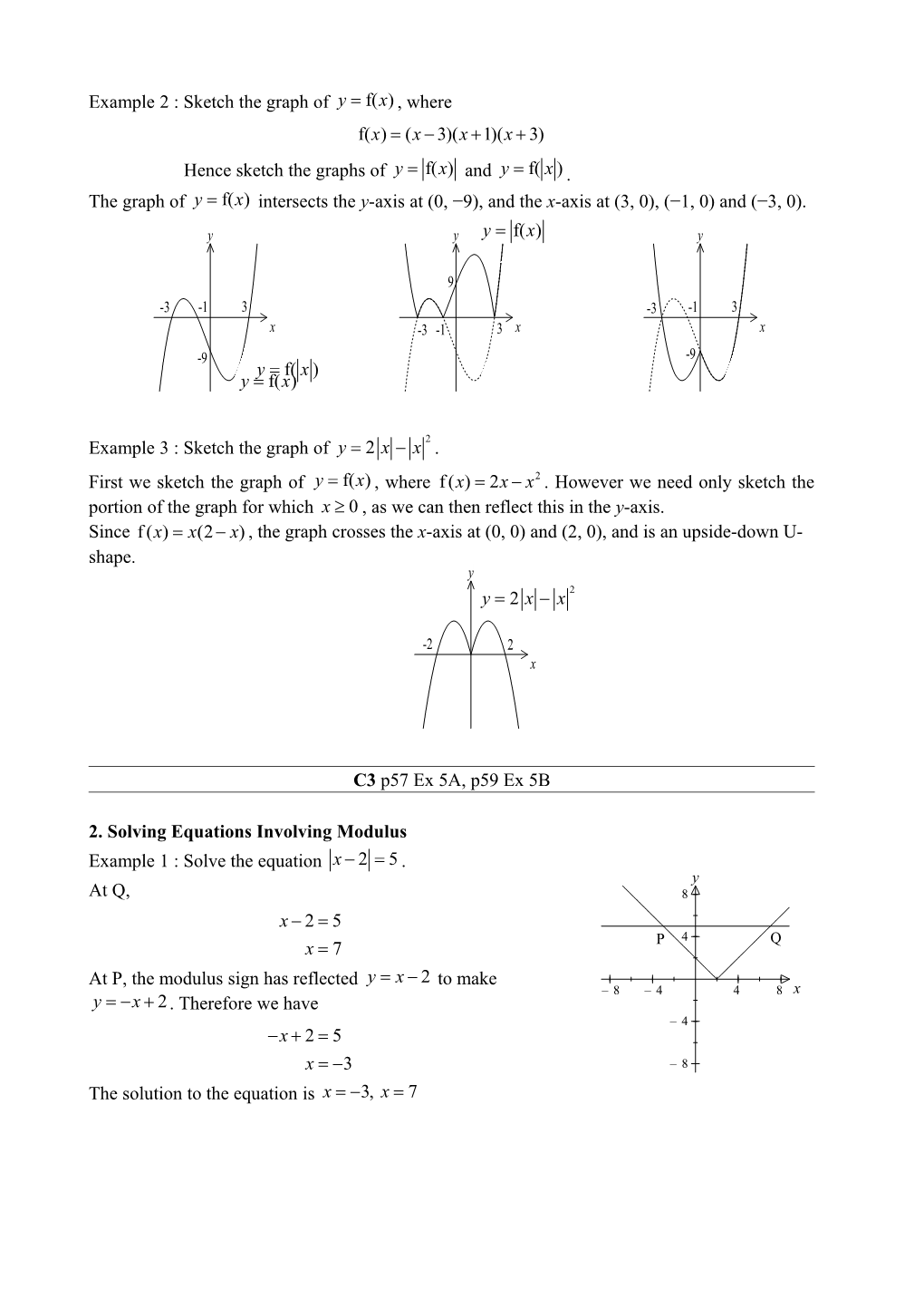 Transformations of Graphs