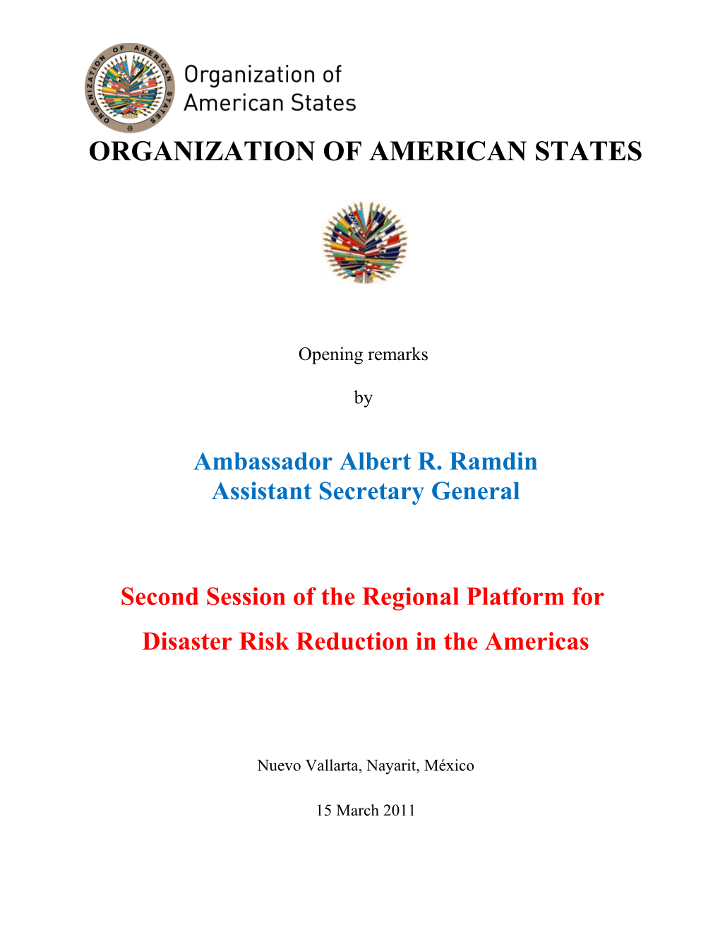 Central America Small Valleys Flood Alert and Vulnerability Reduction Program (SVP): Regional