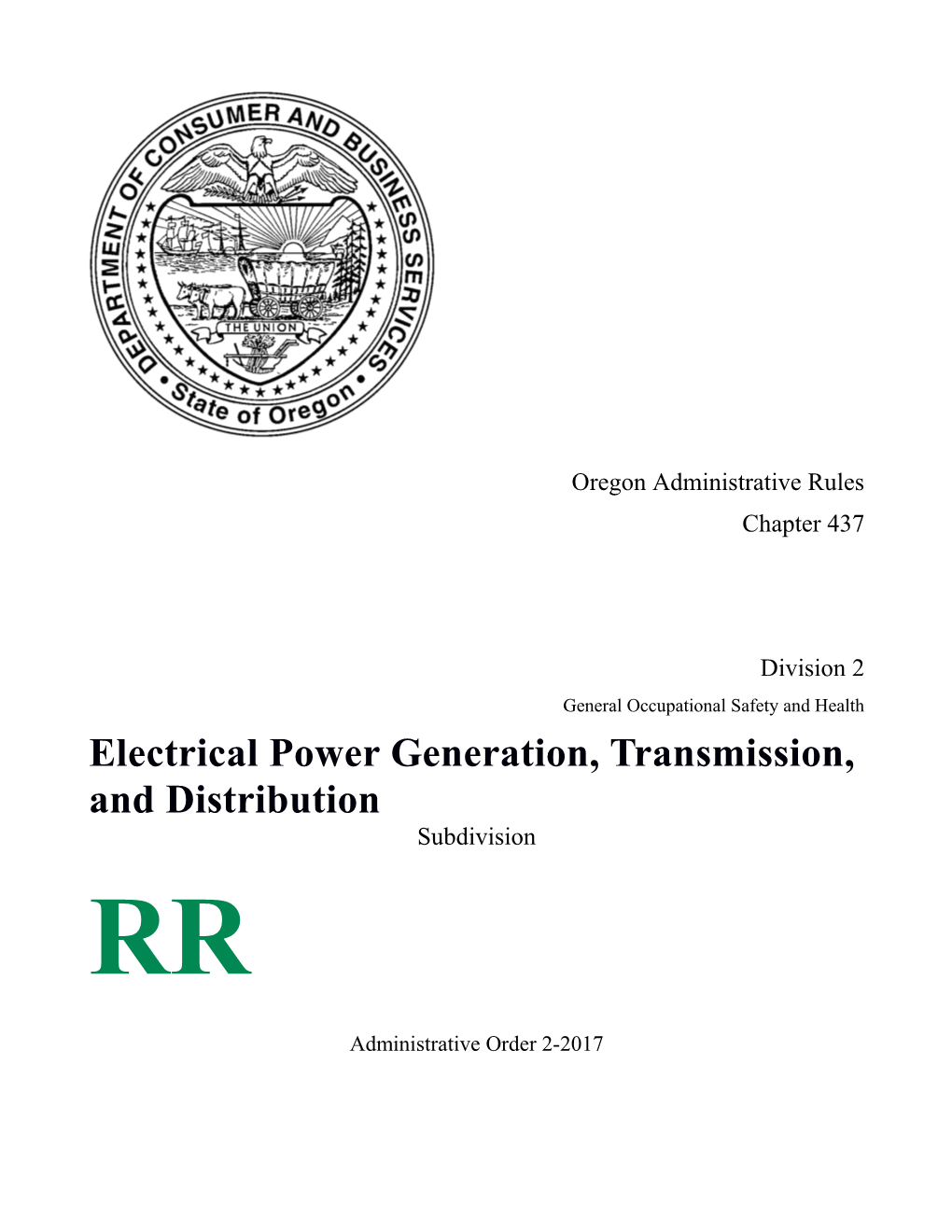 Electrical Power Generation, Transmission, and Distribution