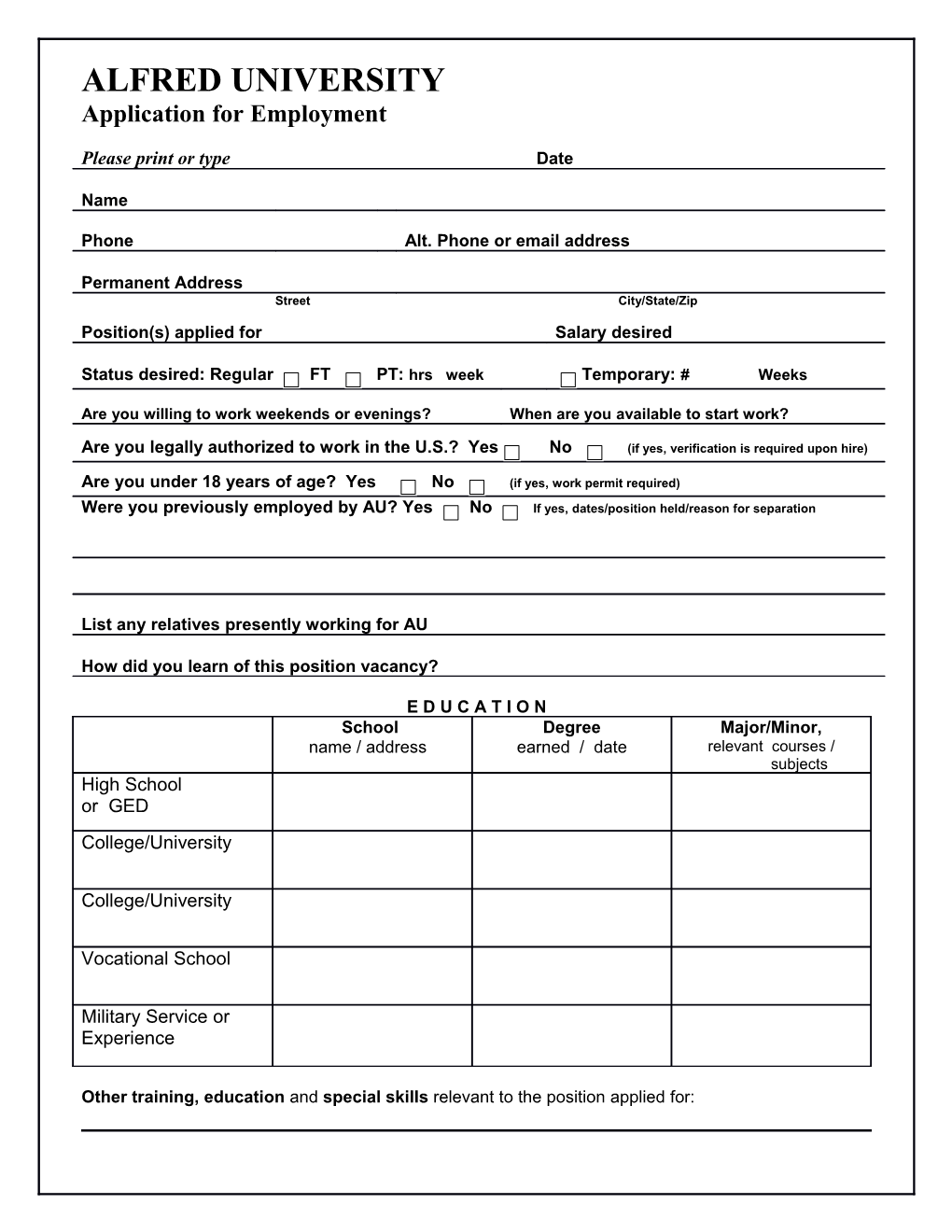 Please Print Or Type Date