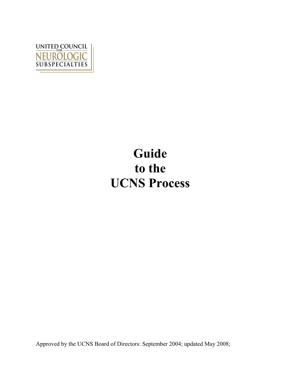 UCNS Template Paper