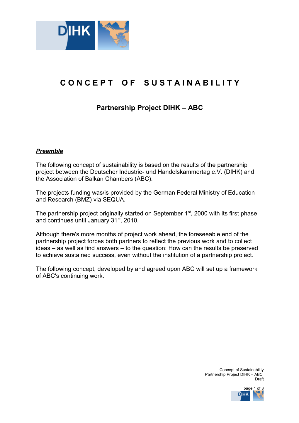 Concept of Sustainability