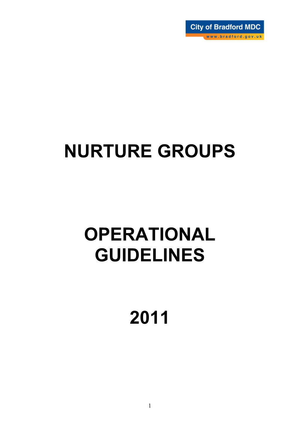 Nurture Groups