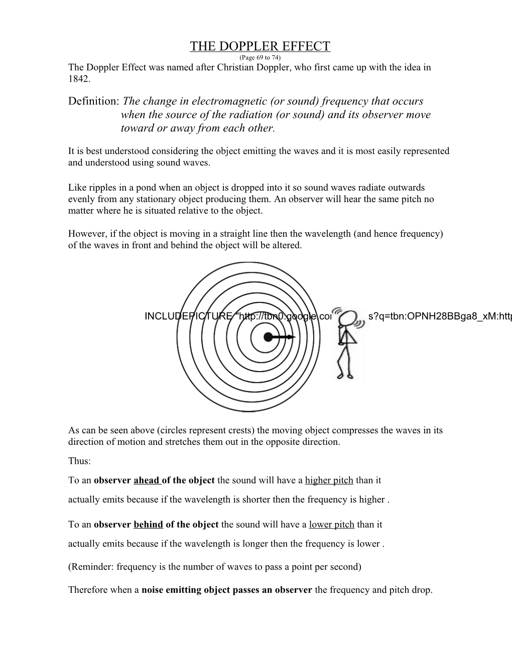 The Doppler Effect