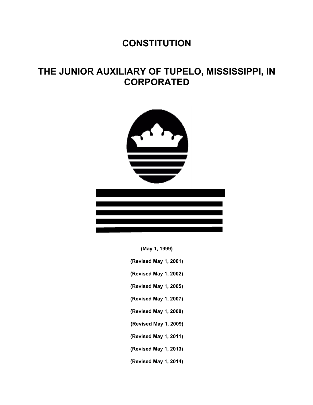 Thejunior Auxiliary of Tupelo, Mississippi, Incorporated