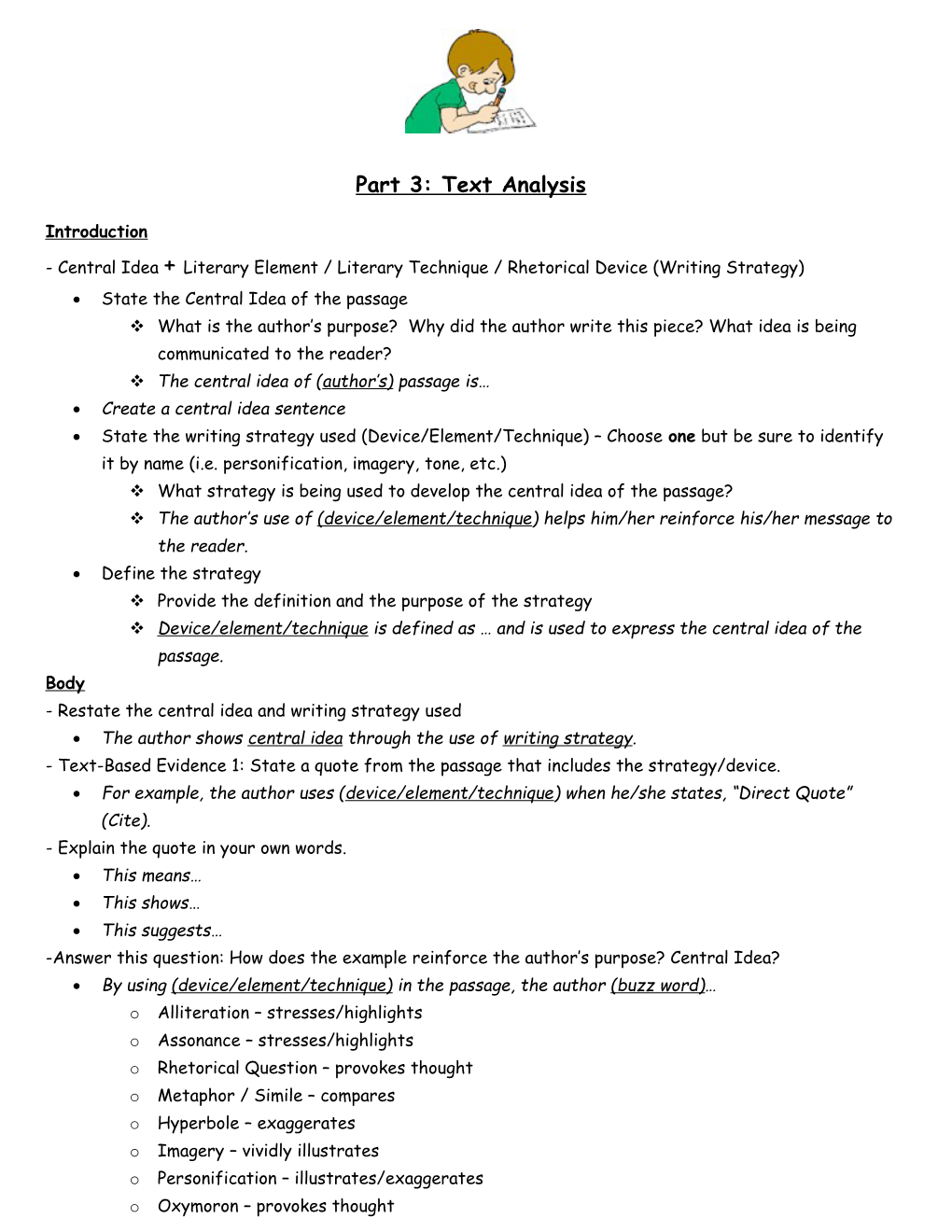 Part 3: Text Analysis