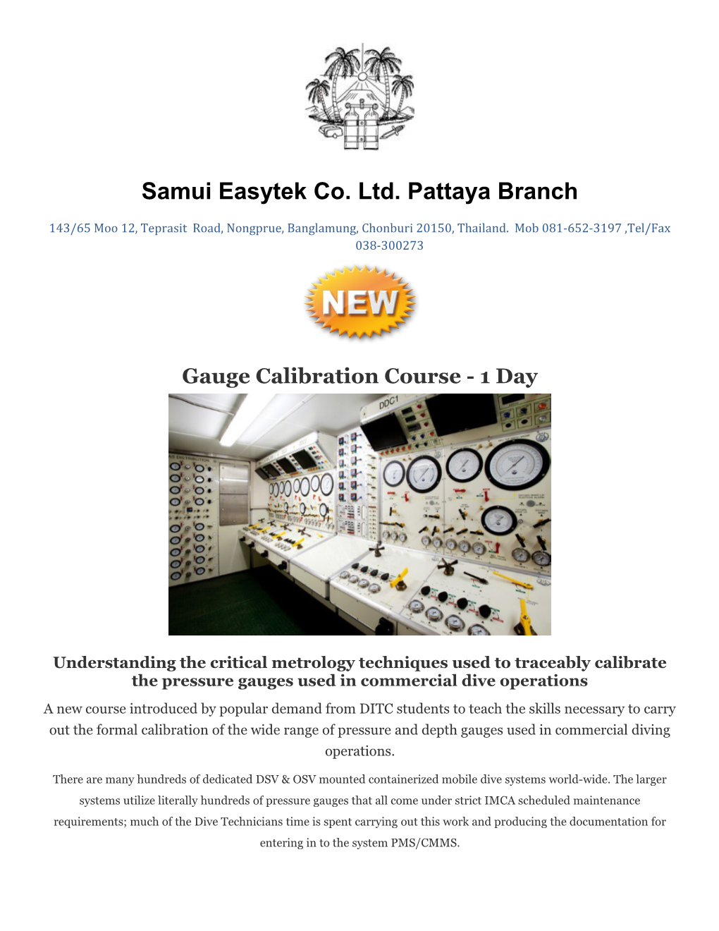 Samui Easytek Co. Ltd. Pattaya Branch