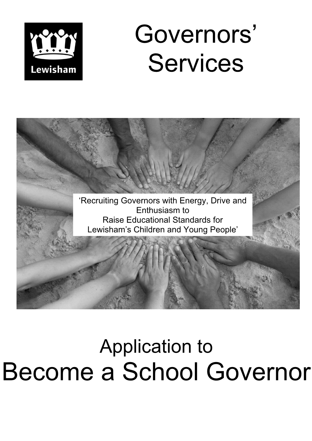 Application for Prospective School Governors