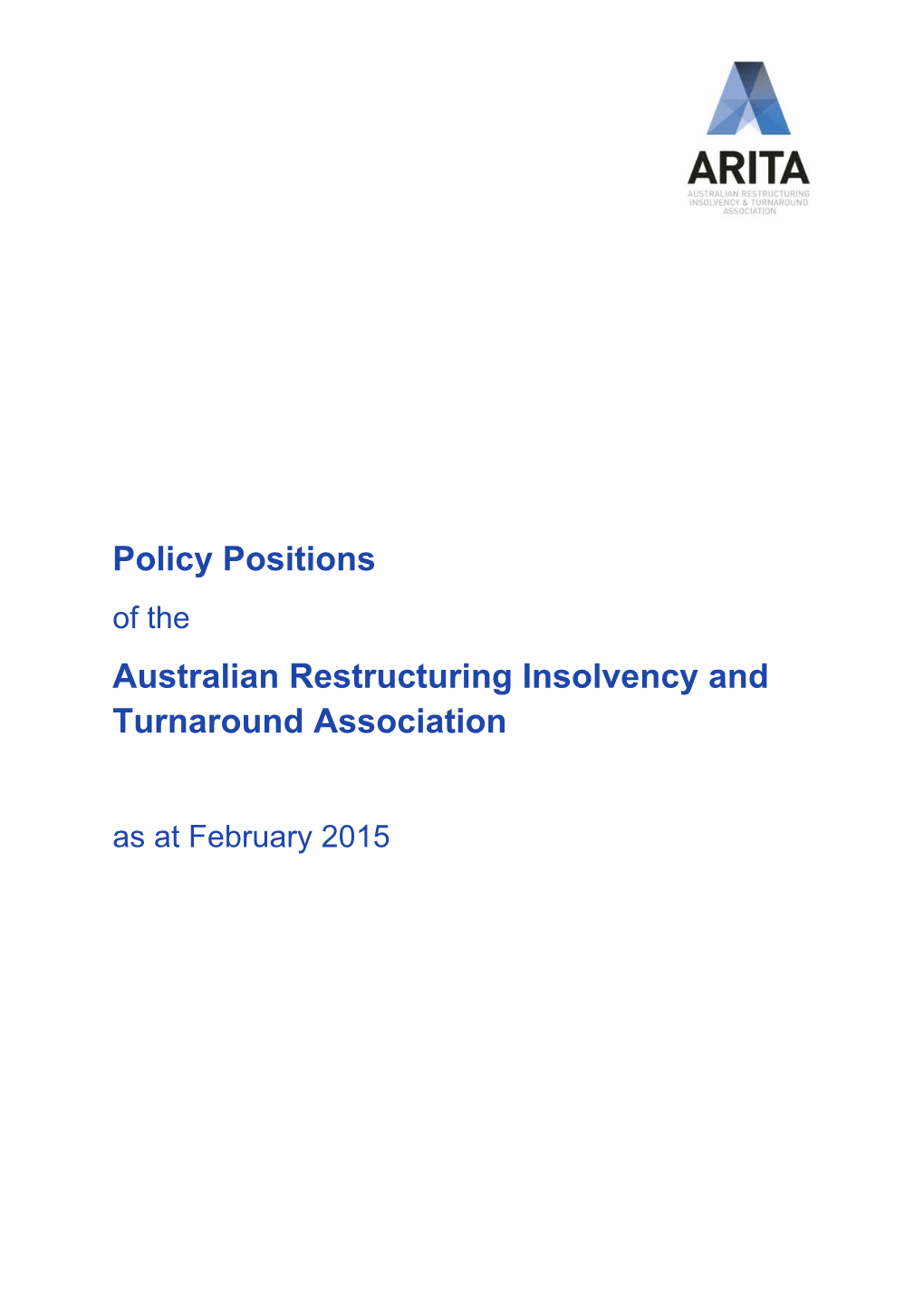 Submission 31 - Attachment - Australian Restructuring Insolvency & Turnaround Association