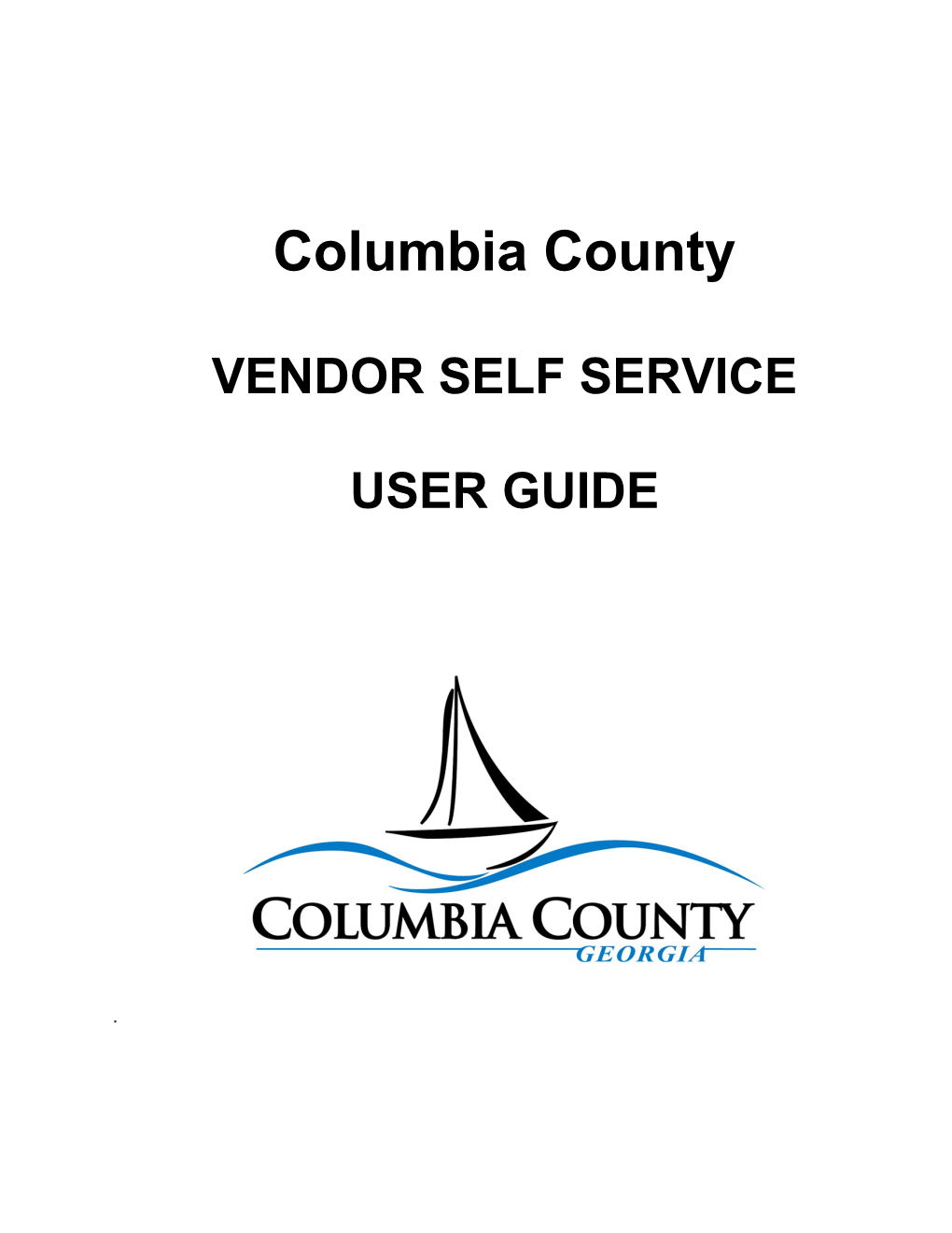 Columbia County-Vendorself Service Guide
