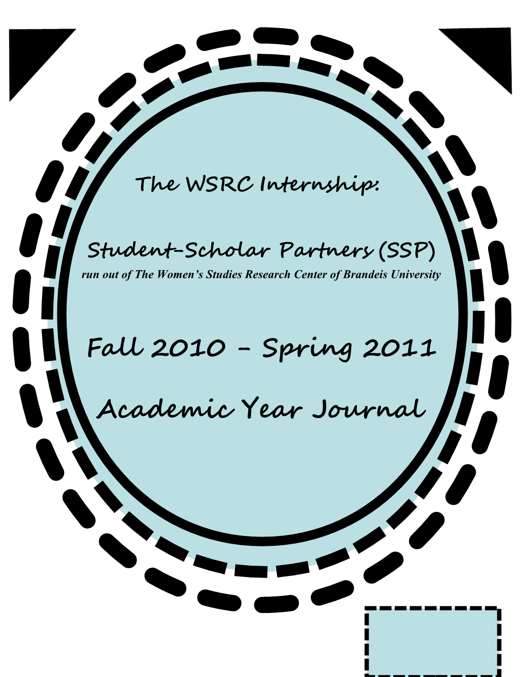 Student-Scholar Partners (SSP)
