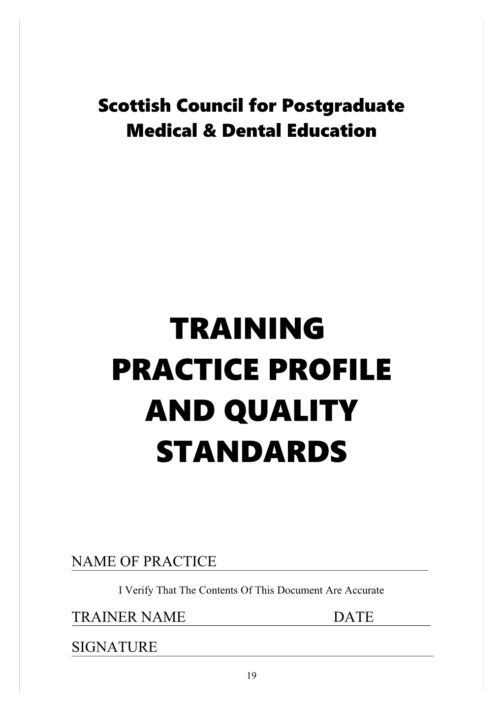 Joint Committee on Postgraduate Training for General Practice