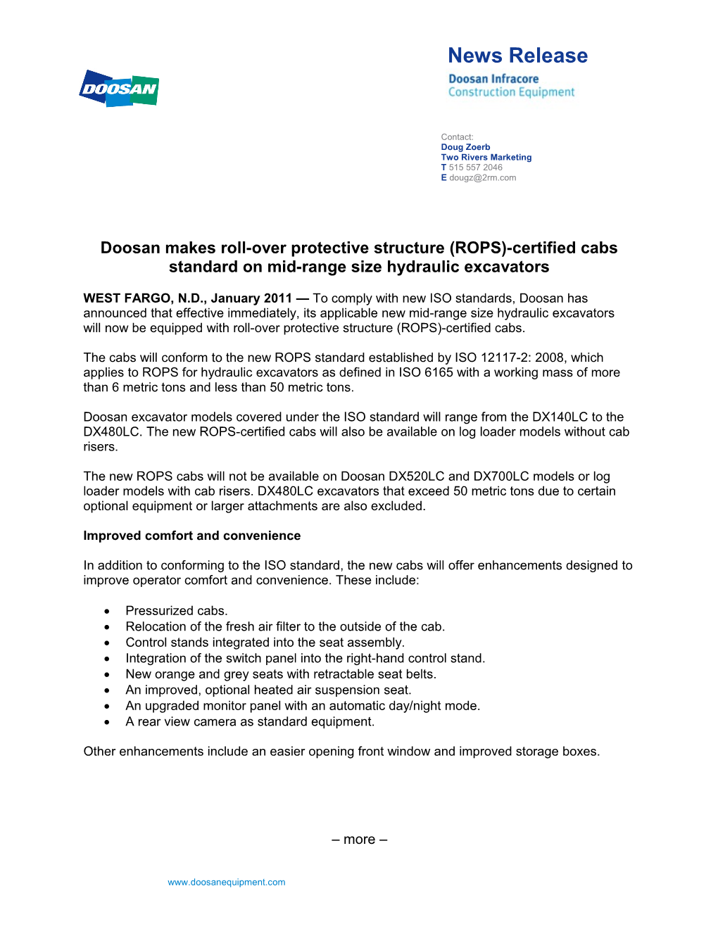 ROPS-Certified Cabs, Page 1