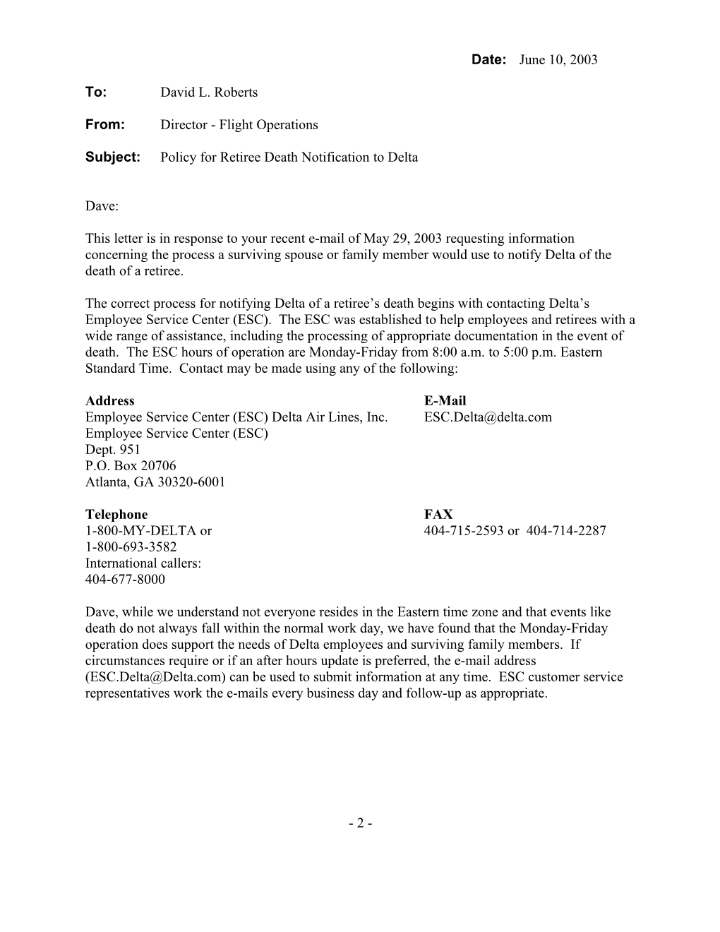 DLMEM - WORD 6.0 Intracompany Memo Template (5/1/96)