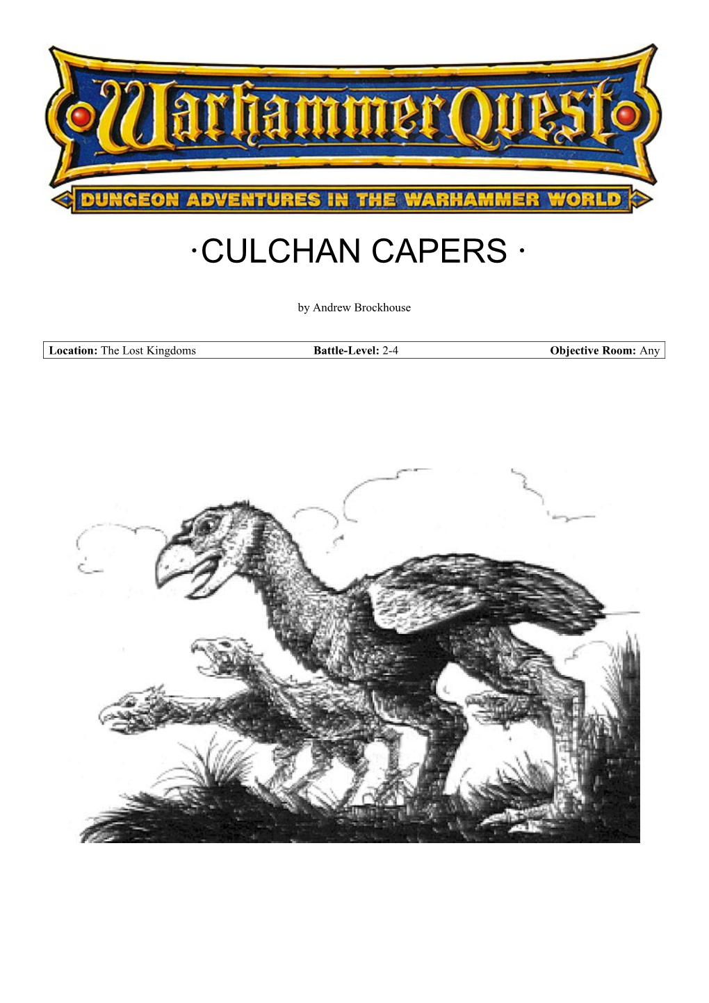 Culchan Capers