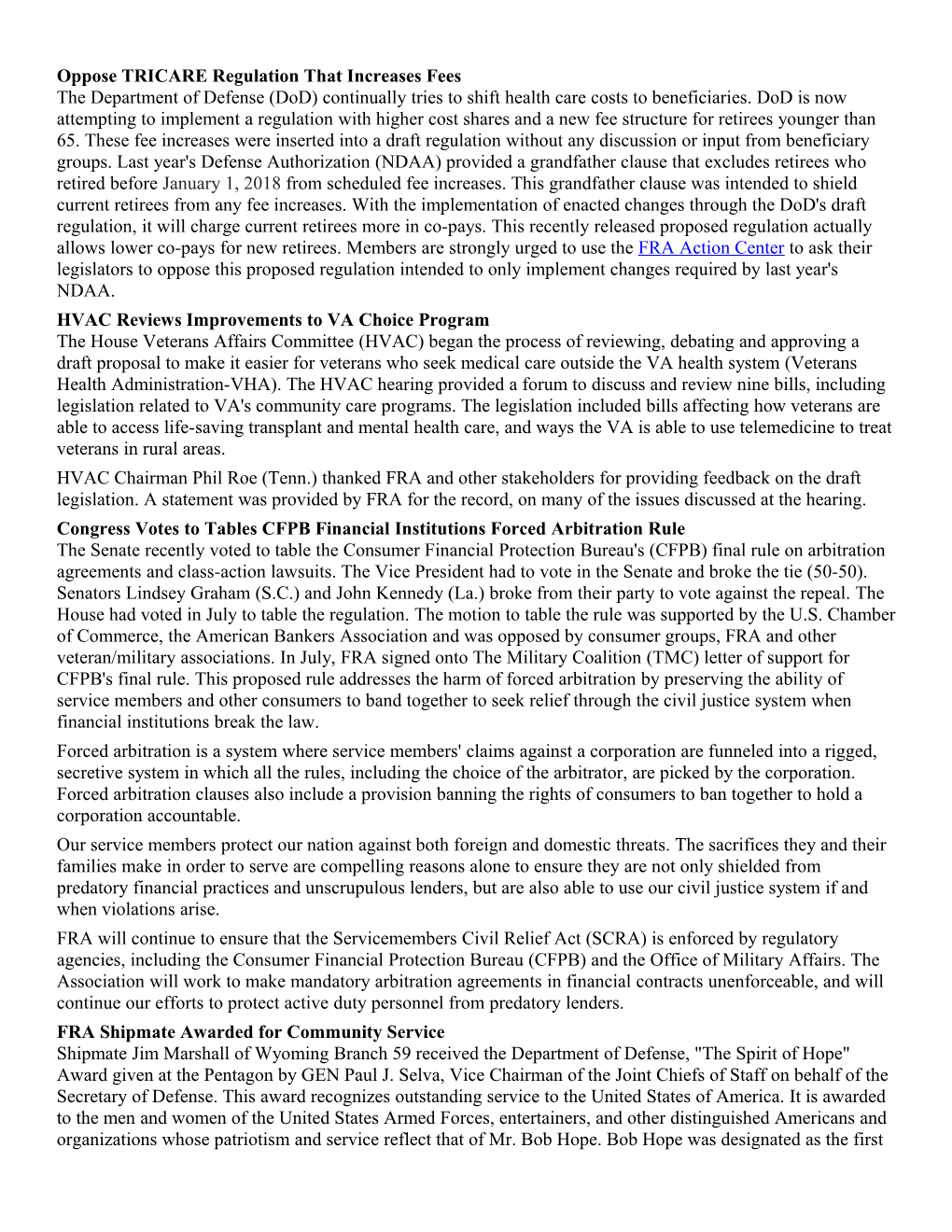 HVAC Reviews Improvements to VA Choice Program the House Veterans Affairs Committee (HVAC)