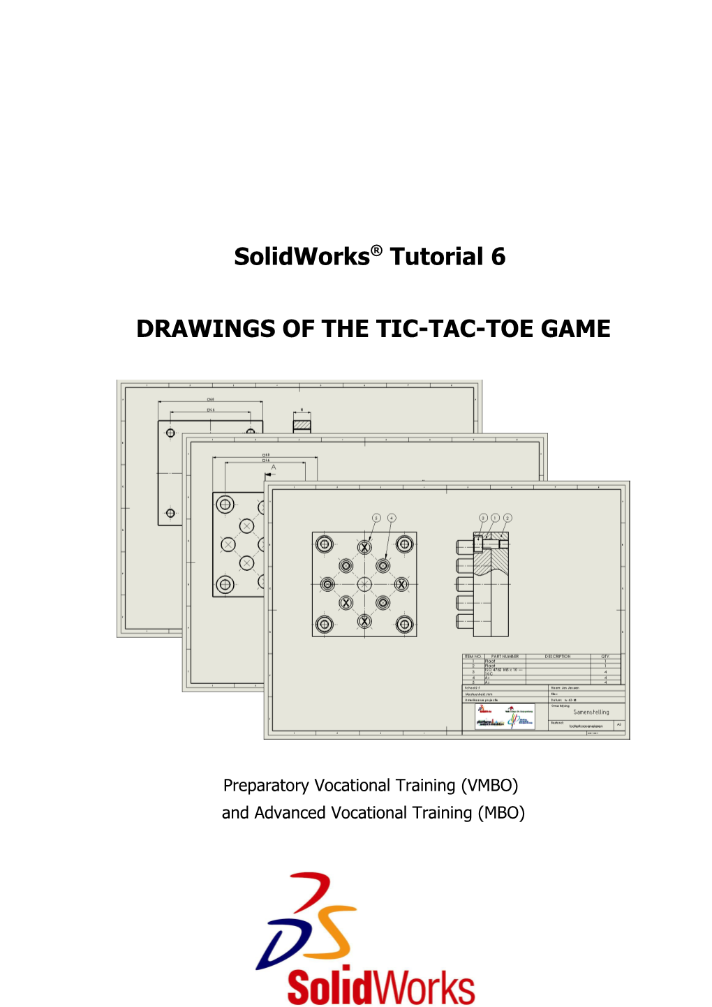 Solidworks Tutorial Voor VMBO