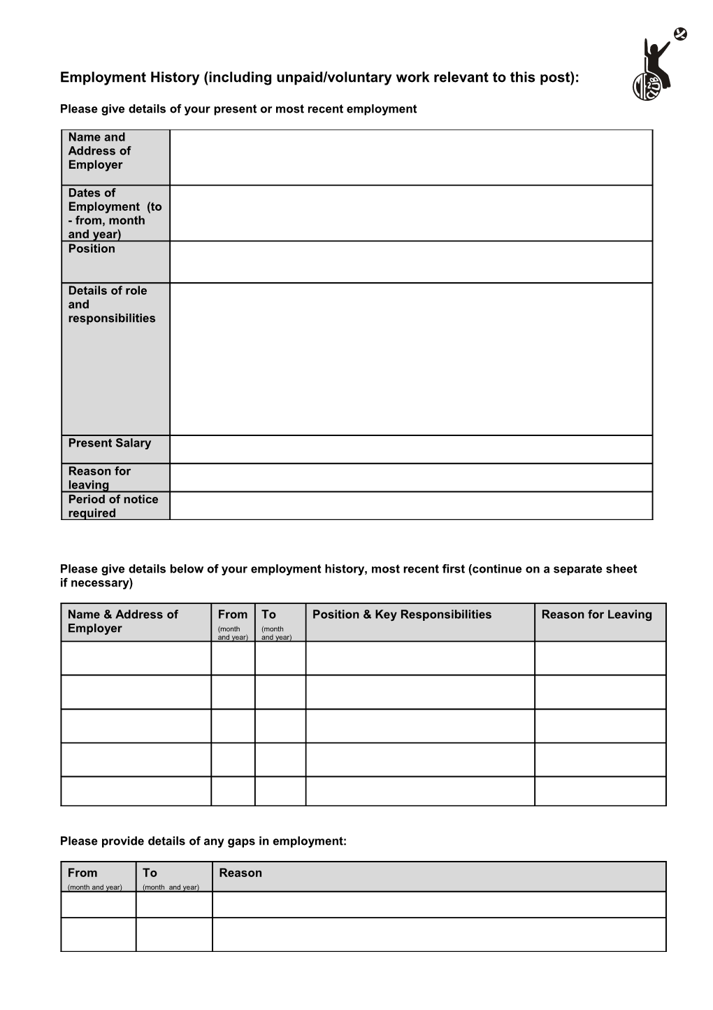 CCB Application Form