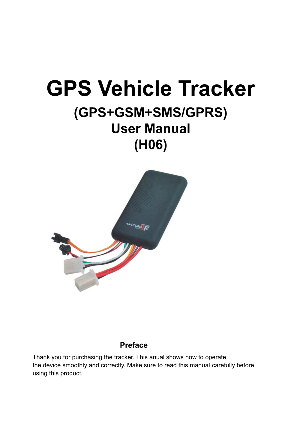 GPS Vehicle Tracker