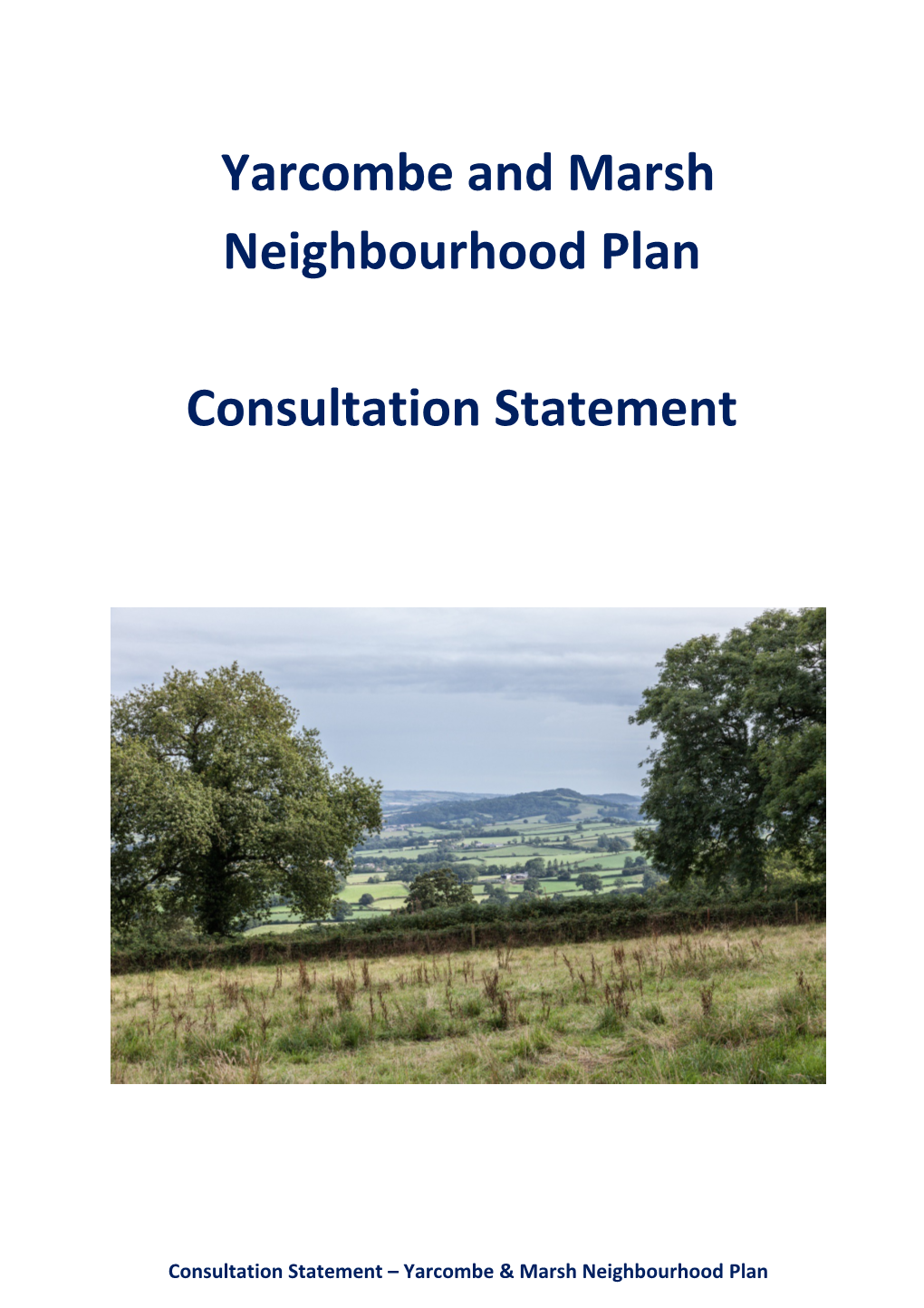 Yarcombe and Marsh Neighbourhood Plan