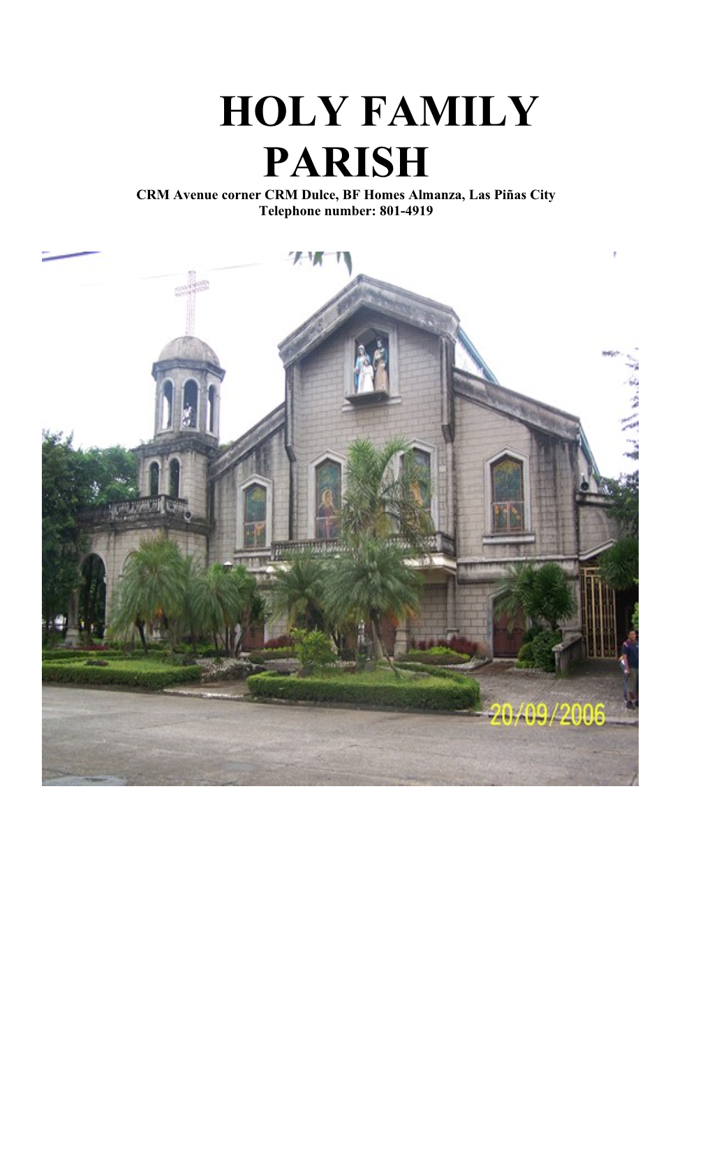 Holy Family Parish