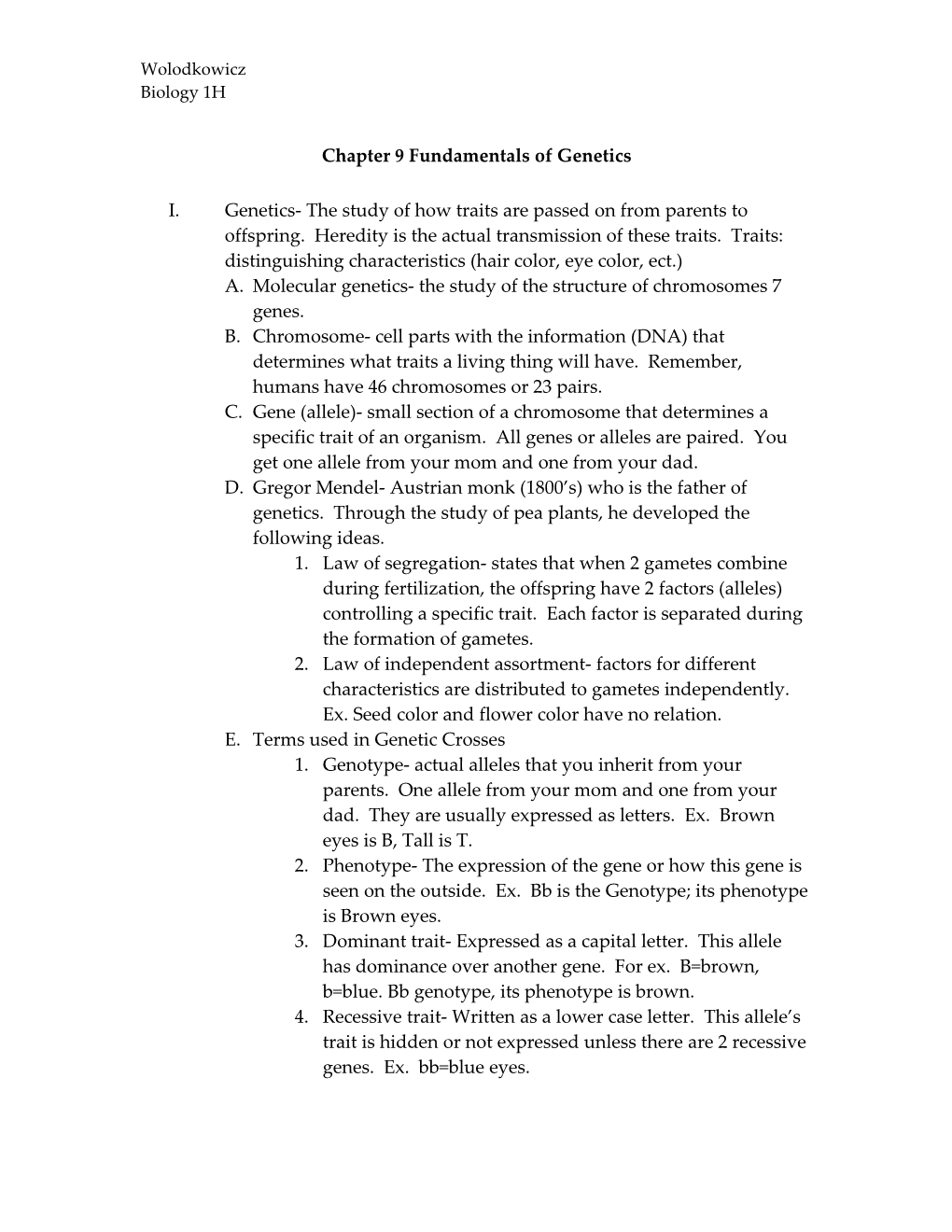 Chapter 5 Structure & Function of the Cell