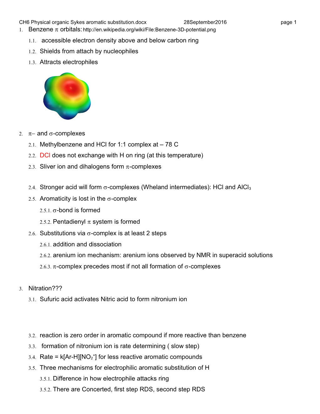 Aromatic Nucleophilic Substitution