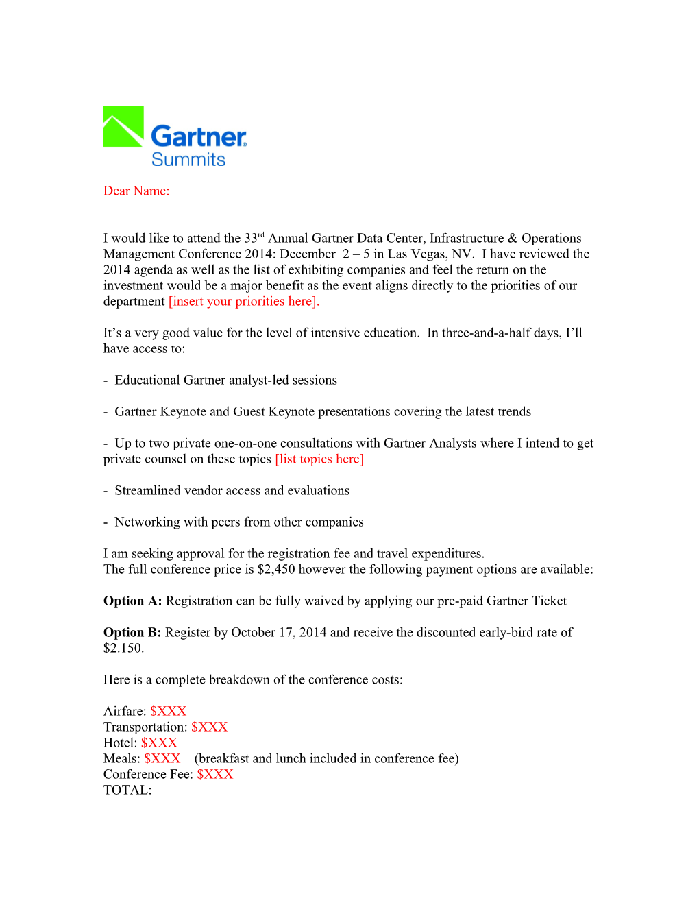 Educational Gartner Analyst-Led Sessions