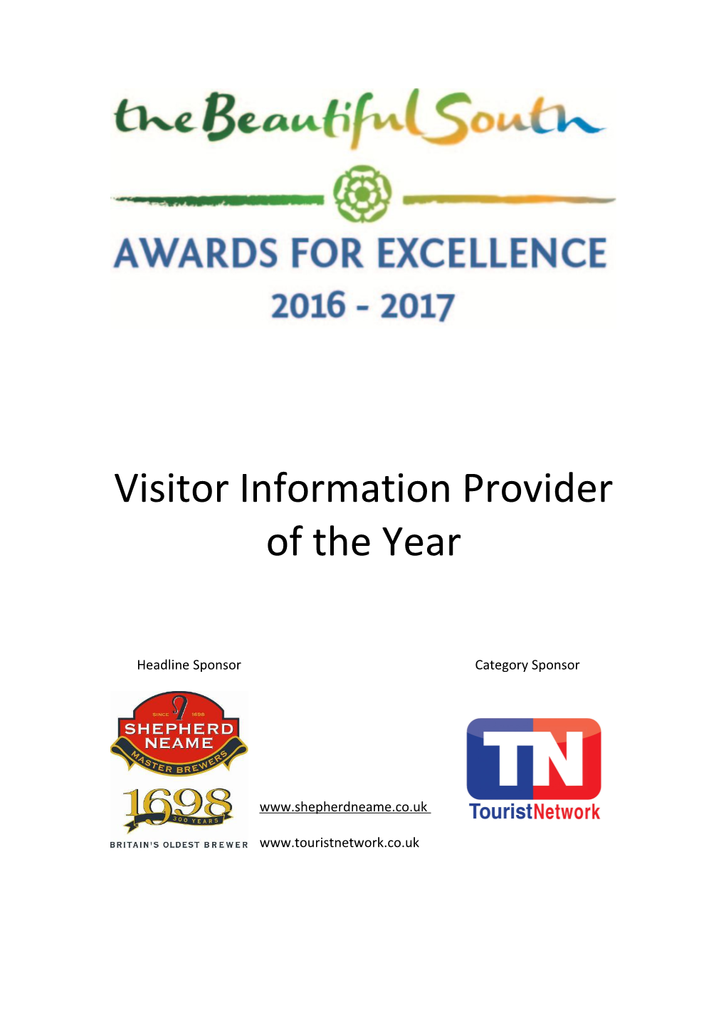 Visitor Information Provider of the Year