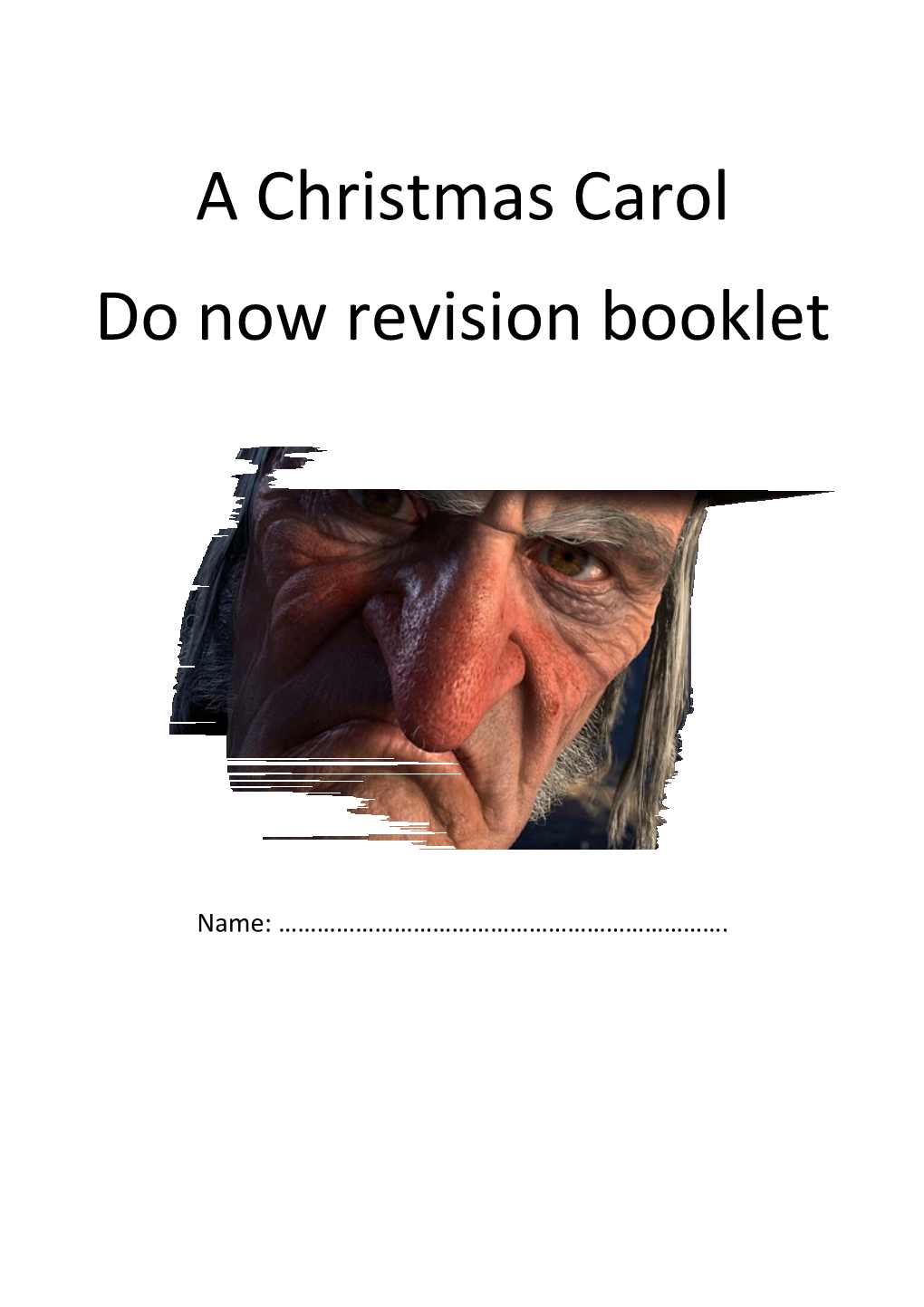 Remember the Events and Key Quotes of a Christmas Carol