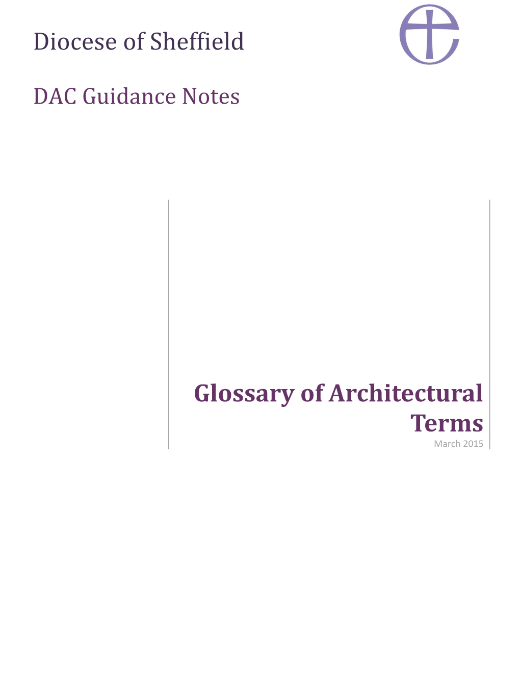 Glossary of Architectural and Technical Terms