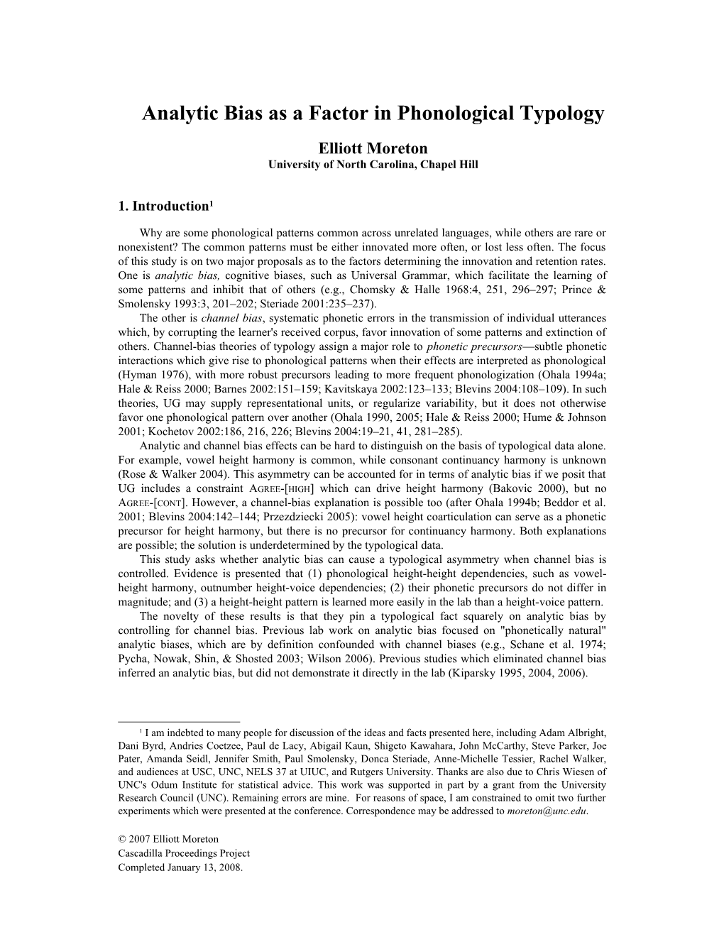 Phonotactic Learning and Phonological Typology