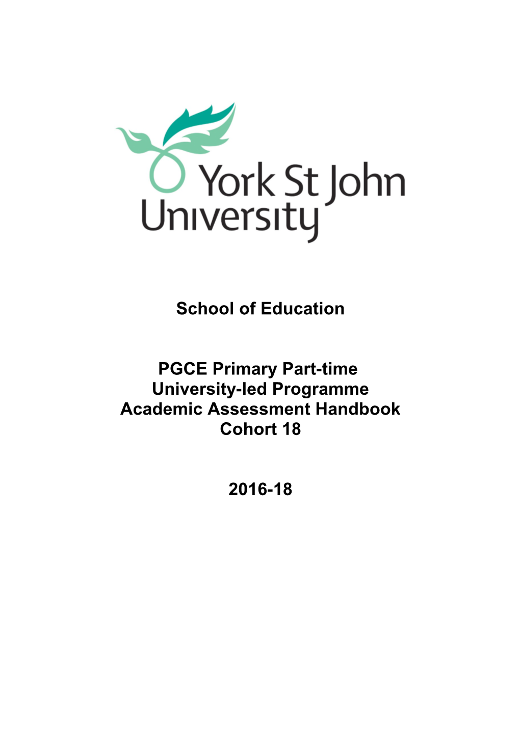 PGCE Primary Part-Time