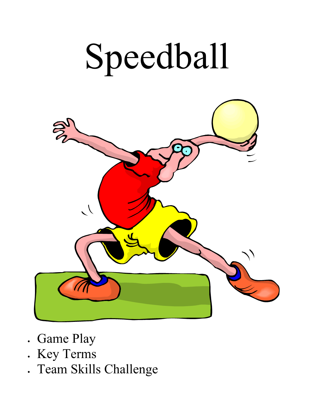 Speedball Study Guide