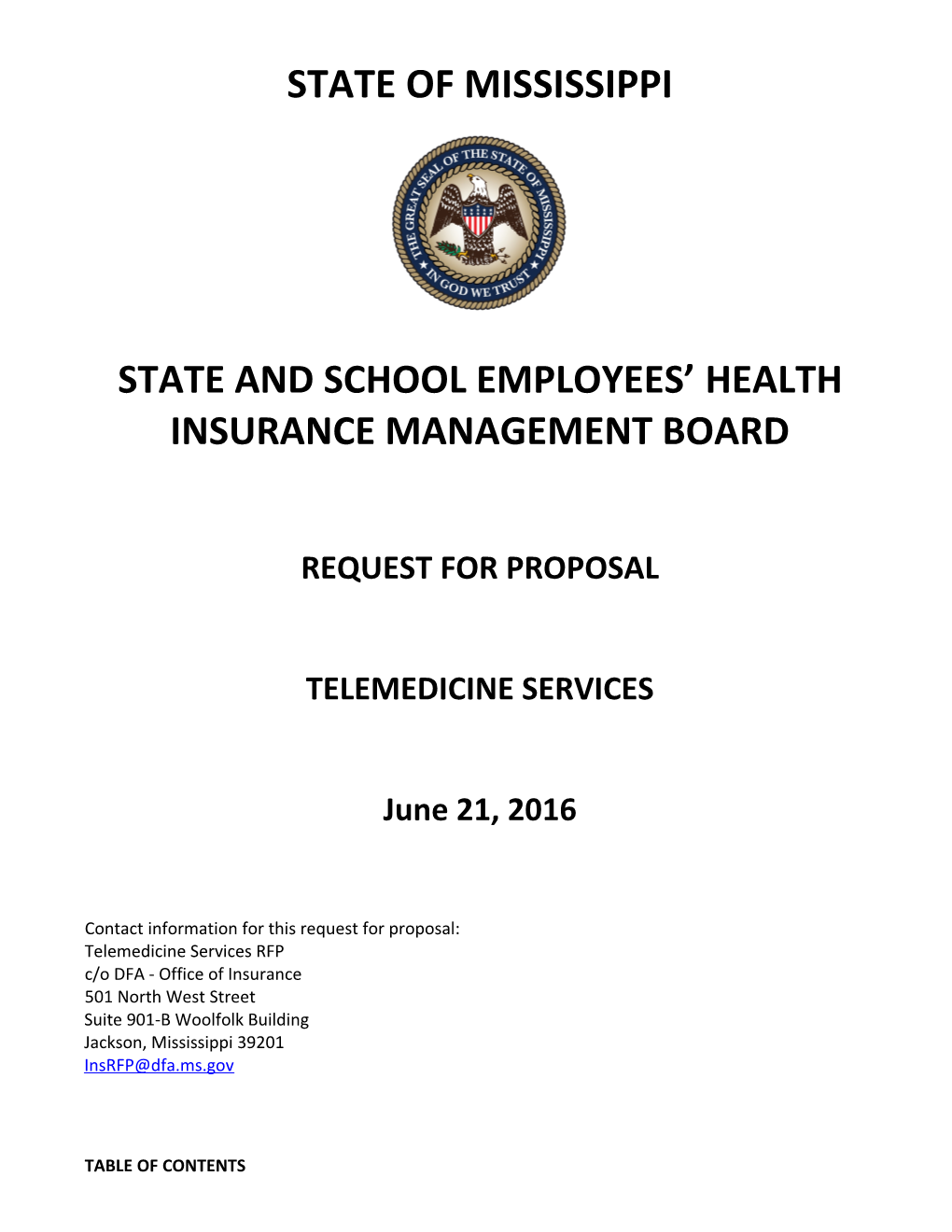 State and Schoolemployees Health Insurance Management Board
