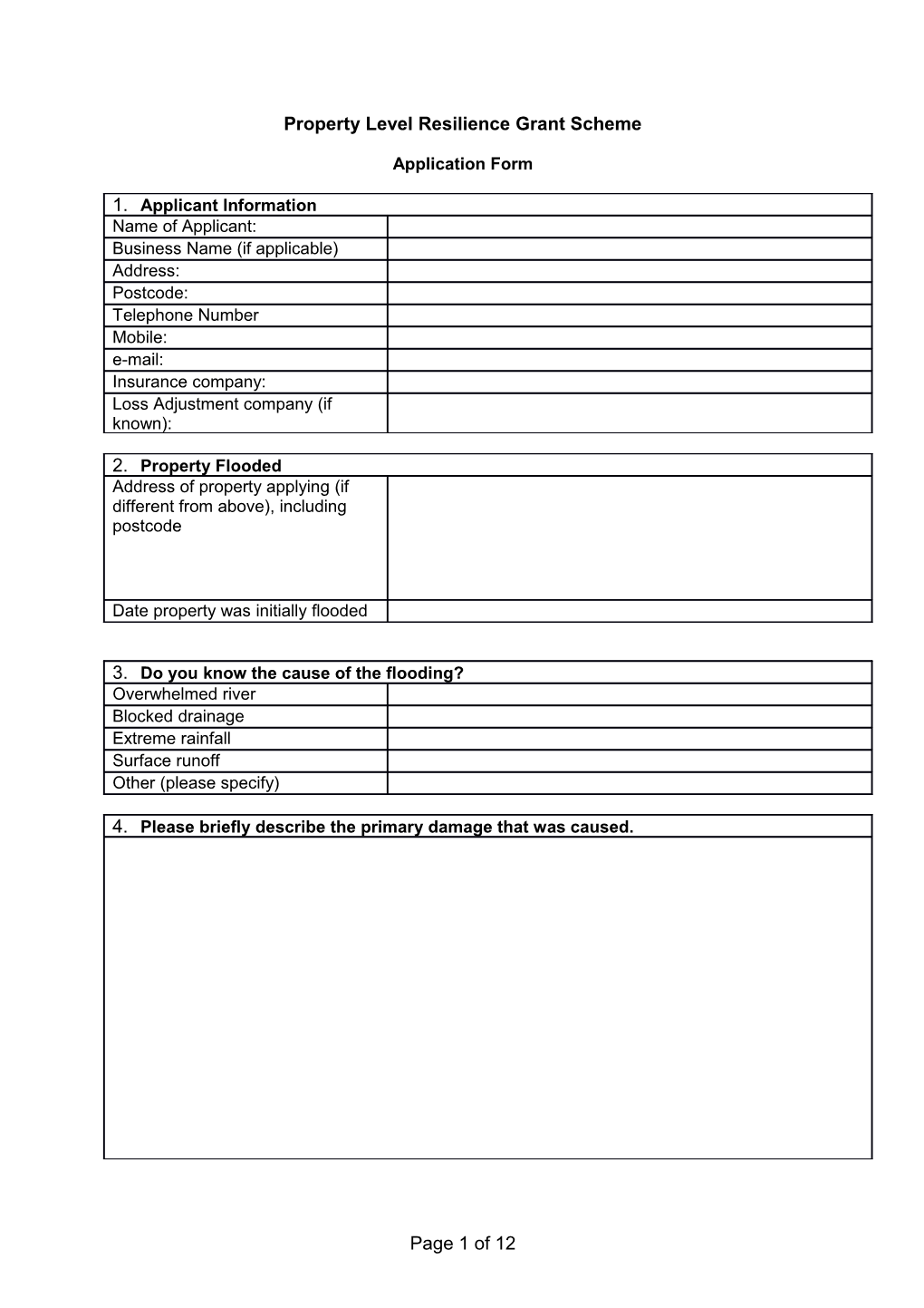 Repair and Renew Fund Delivery Framework