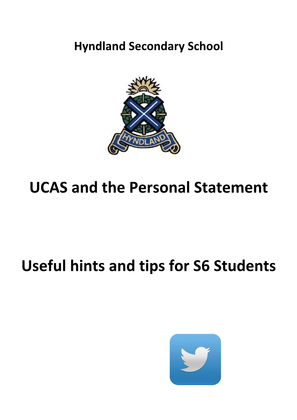 UCAS and the Personal Statement