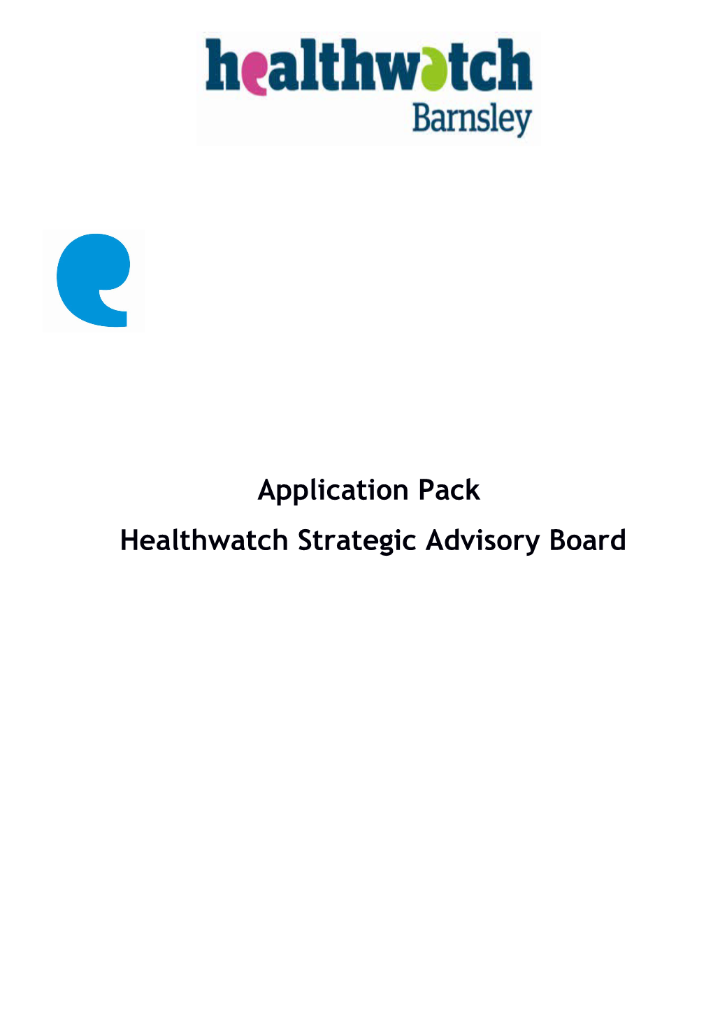 Healthwatch Strategic Advisory Board