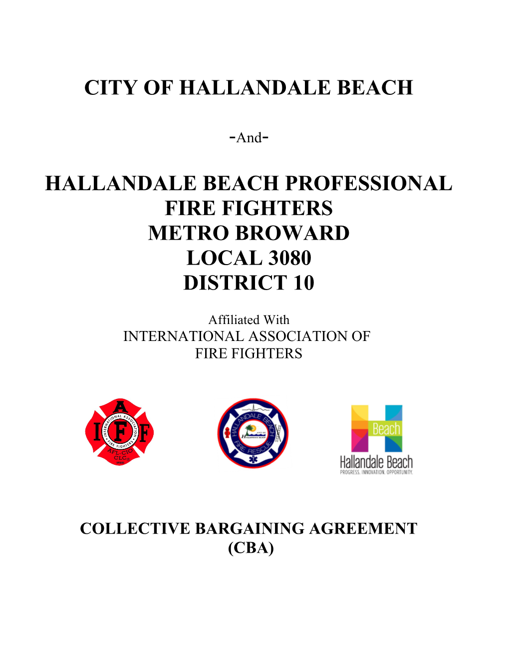 Hallandale Beach Professional Fire Fighters