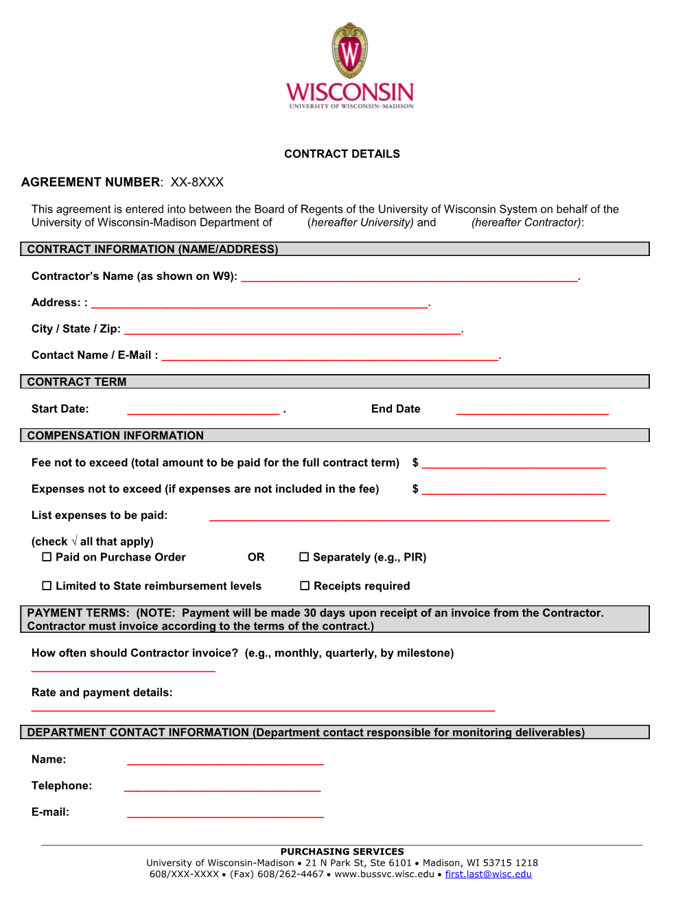 Academic Support Services Agreement