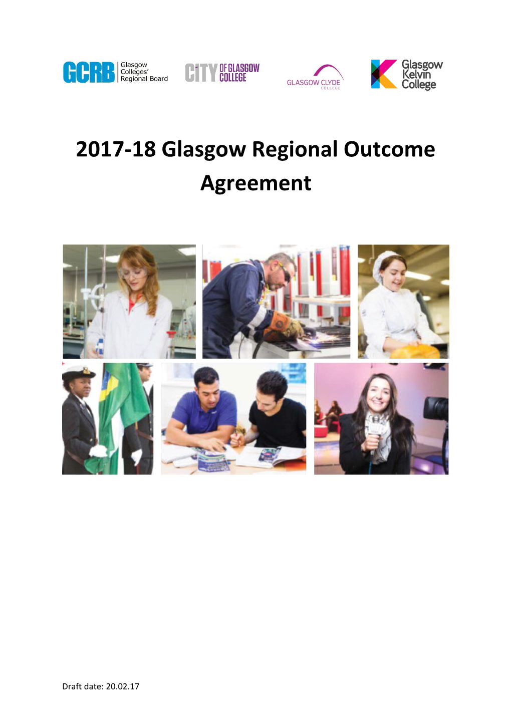 2017-18 Glasgow Regional Outcome Agreement