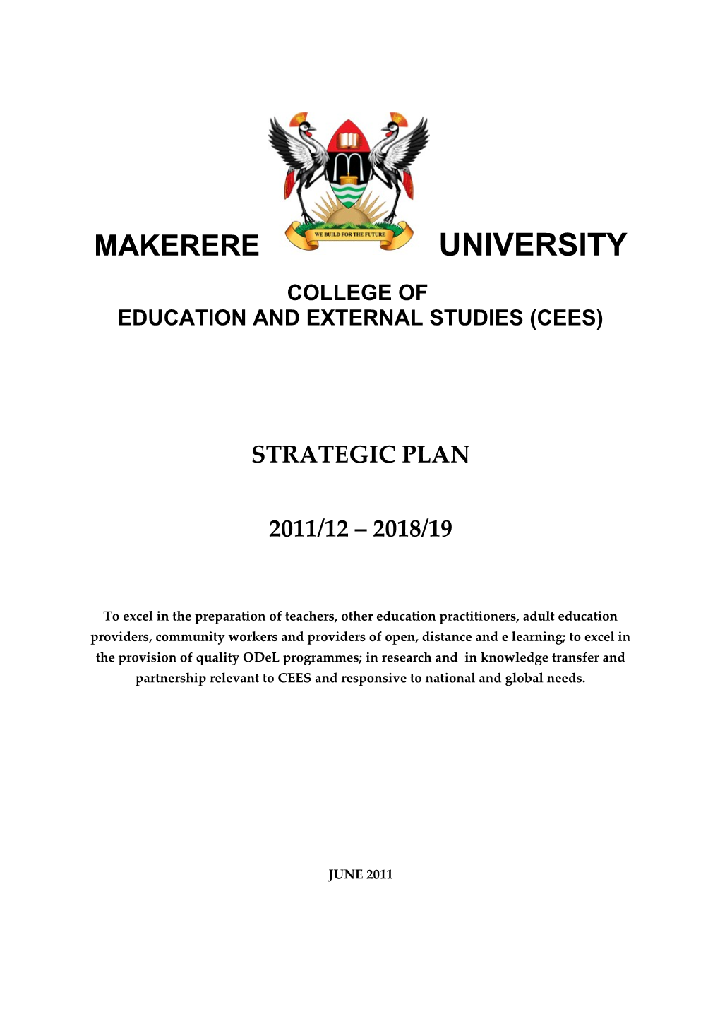 Education and External Studies (Cees)