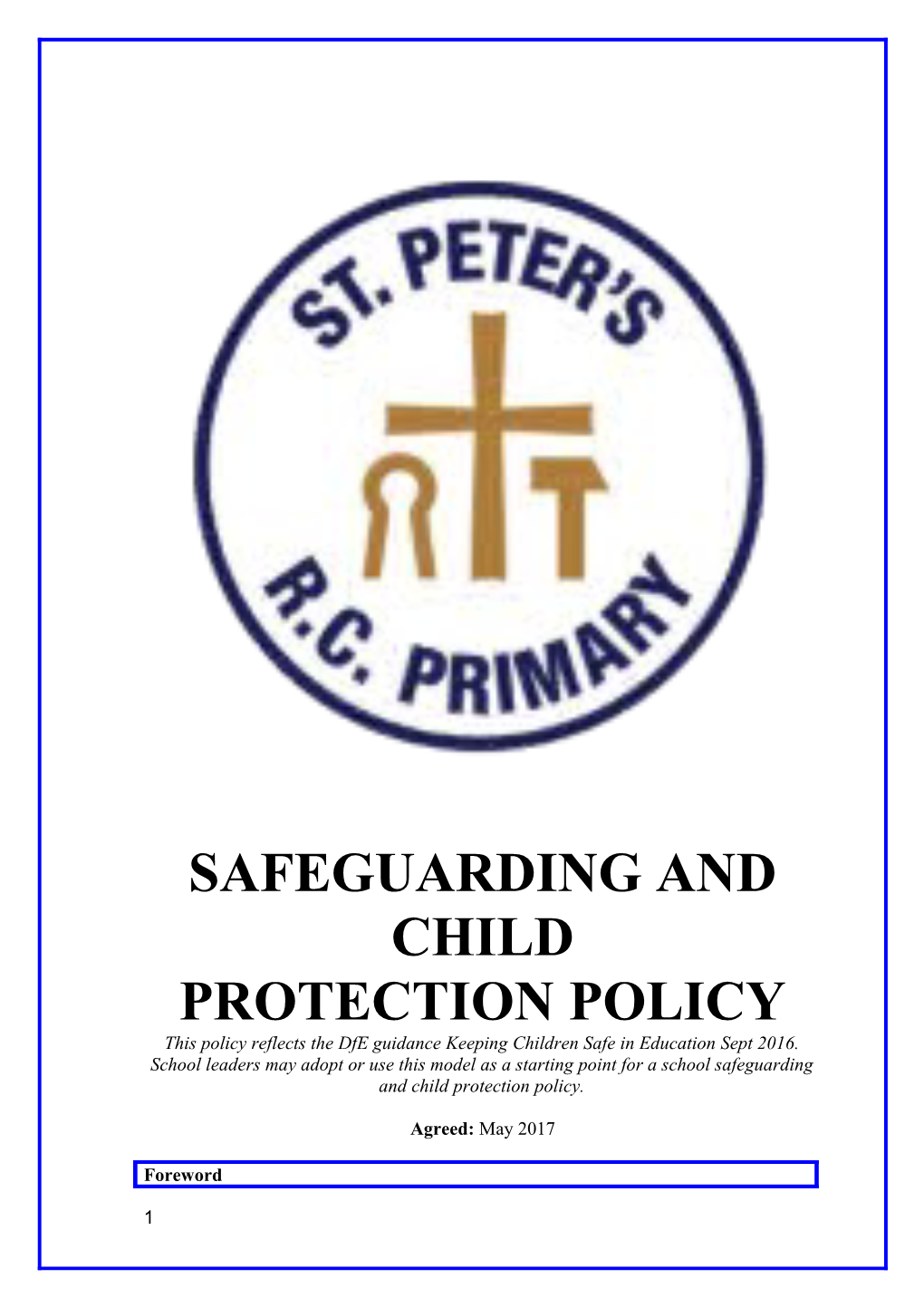 Safeguarding and Child