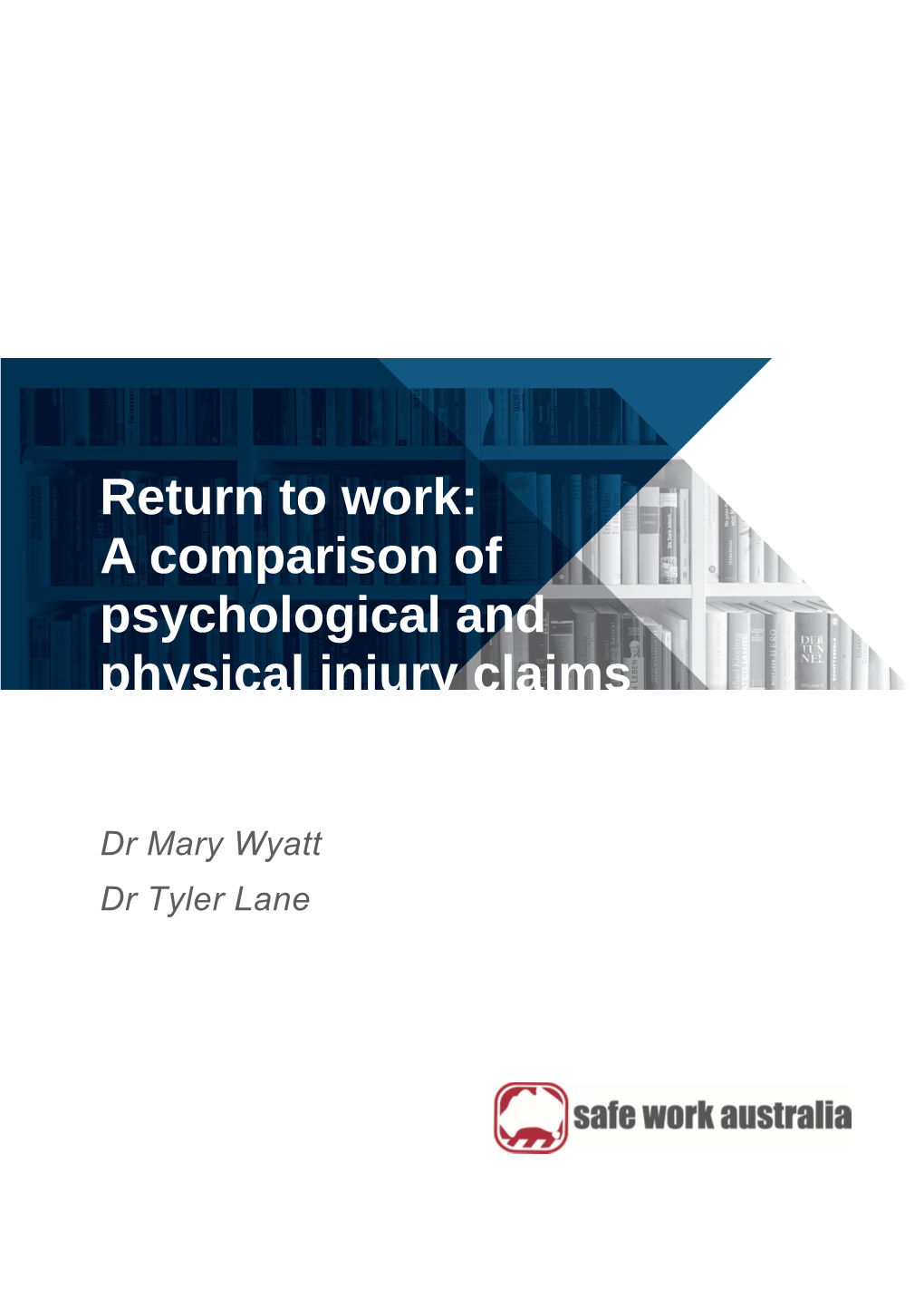 Analysis of the Return to Work Survey Results